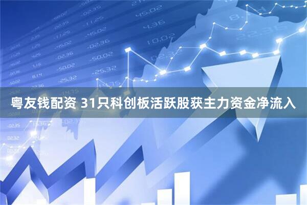 粤友钱配资 31只科创板活跃股获主力资金净流入